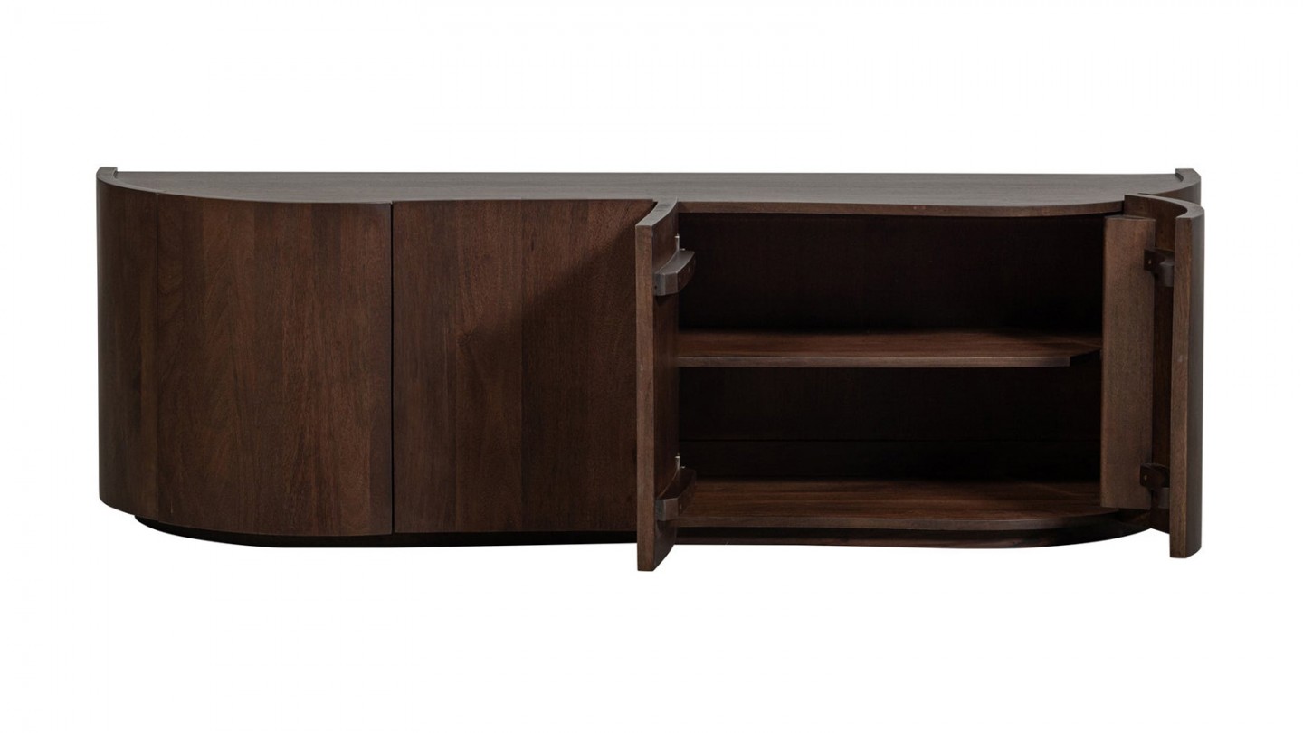 Buffet 4 portes en bois de manguier 160cm - Sense