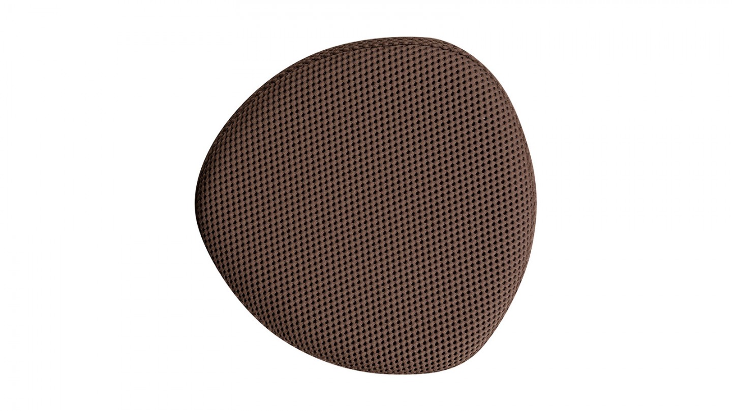 Pouf en mesh marron - Puuk