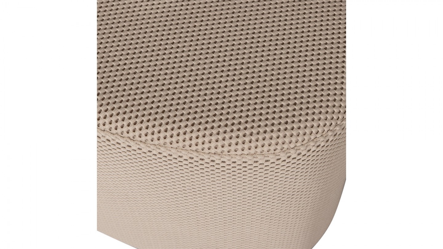 Pouf en mesh beige - Puuk