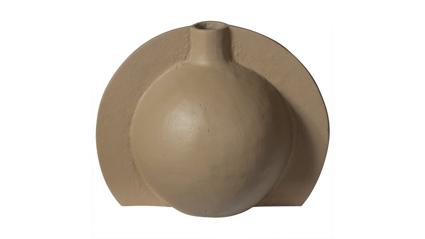 Vase décoratif rond sable - Sturdy