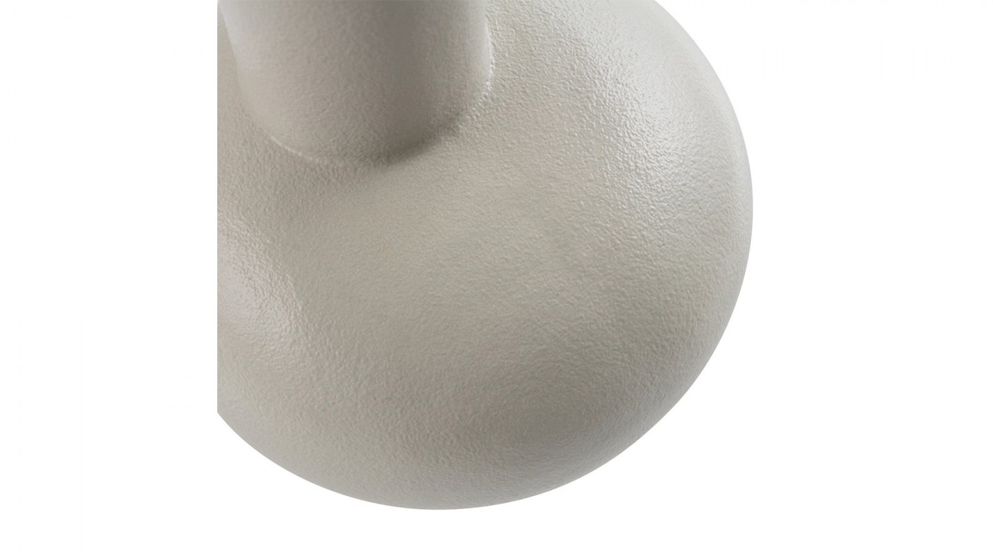 Vase en porcelaine beige 22 cm - Tank