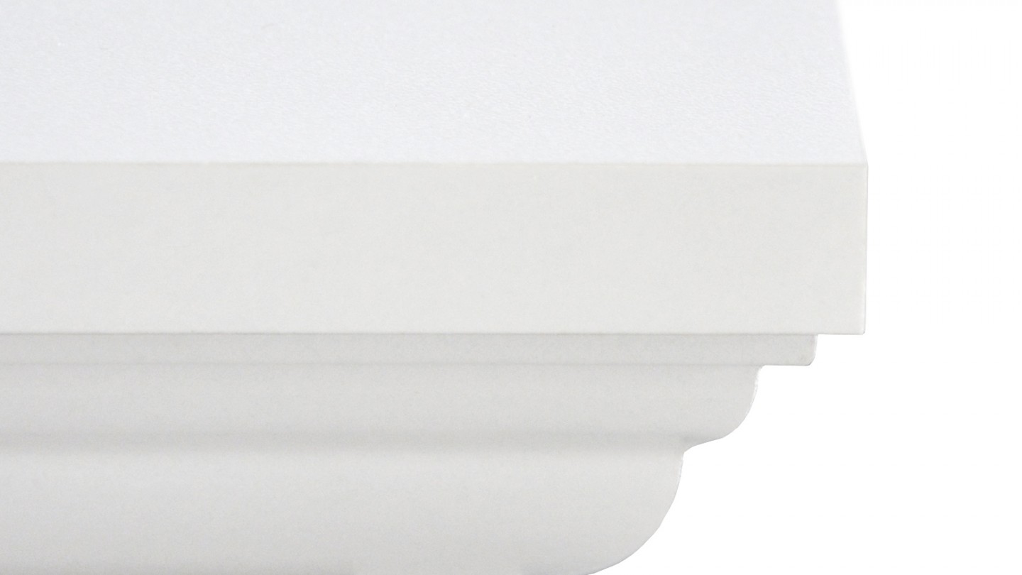 Commode 3 tiroirs blanche 80 cm - Alix
