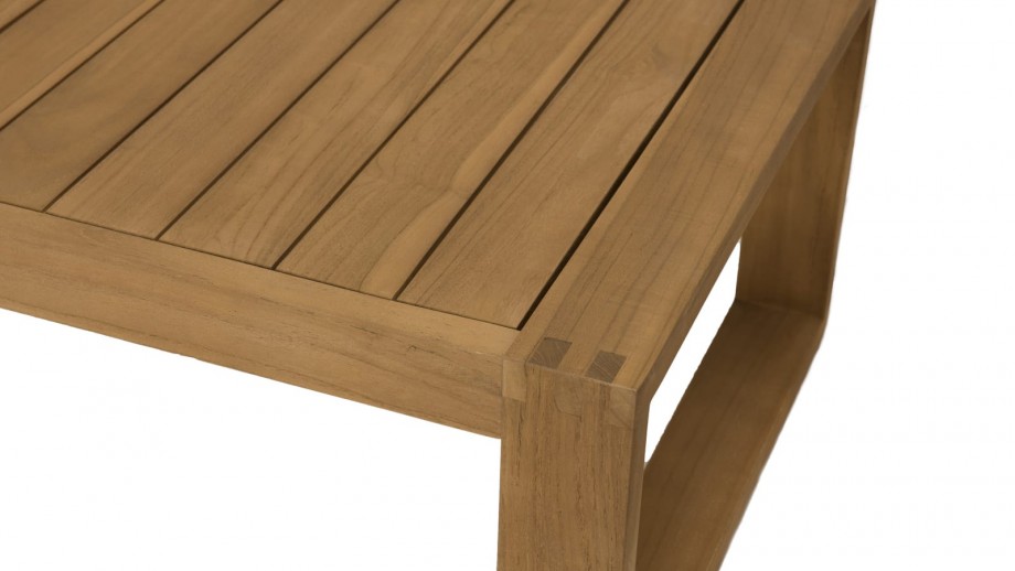 Salon De Jardin 4 Places En Teck Avec Coussins Taupe Collection