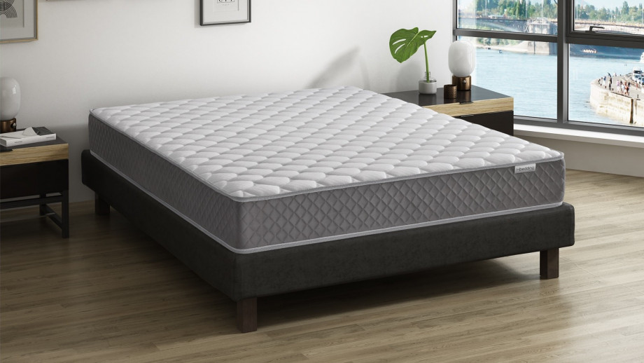 Ensemble matelas ressorts ensachés + sommier 140x190 ...