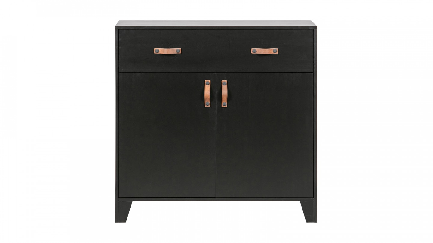 Commode en bois noir - Dian - Woood