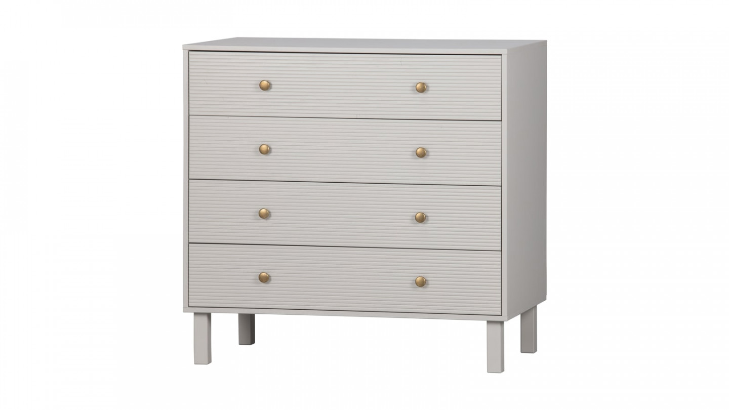 Commode en pin gris nuage - Madu - Woood