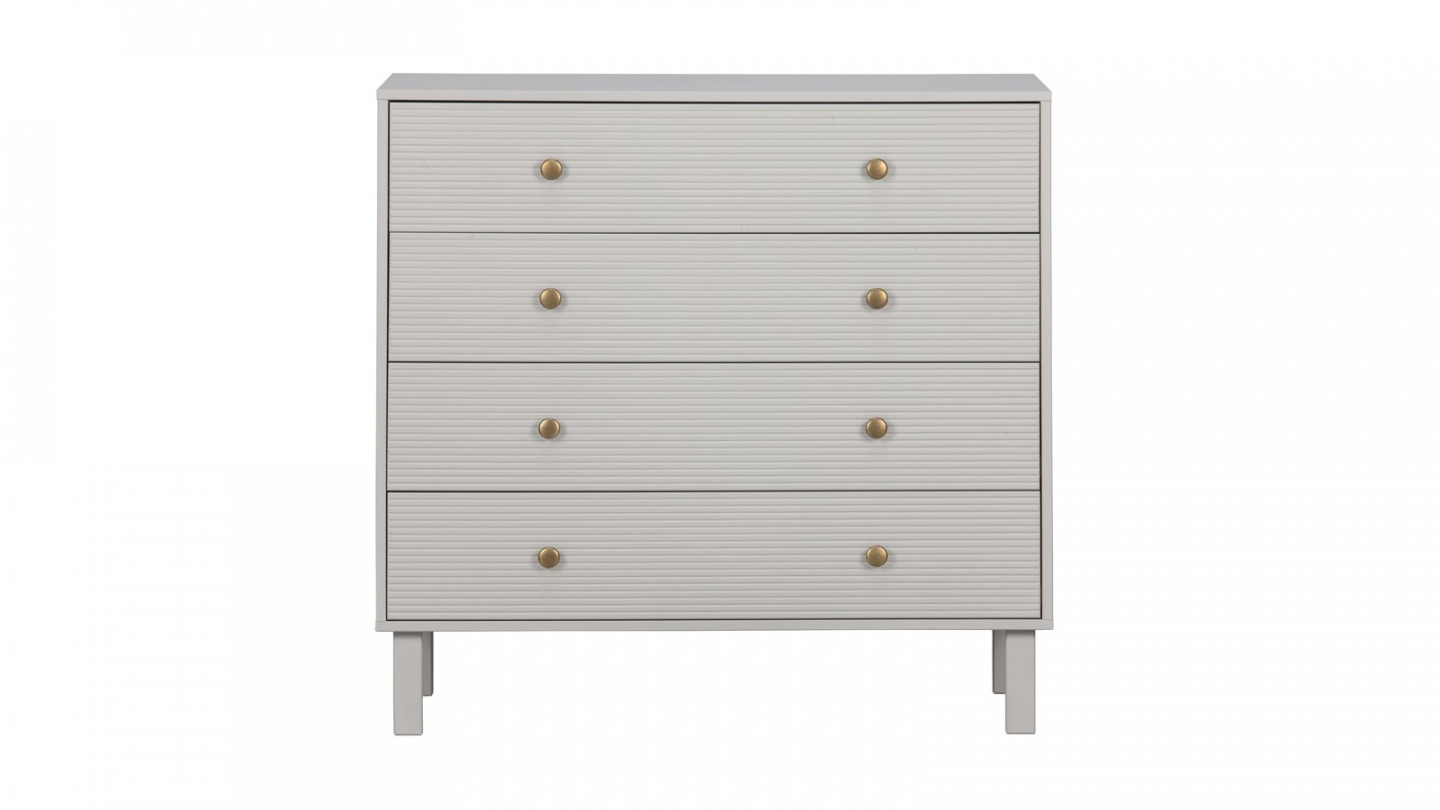 Commode en pin gris nuage - Madu - Woood