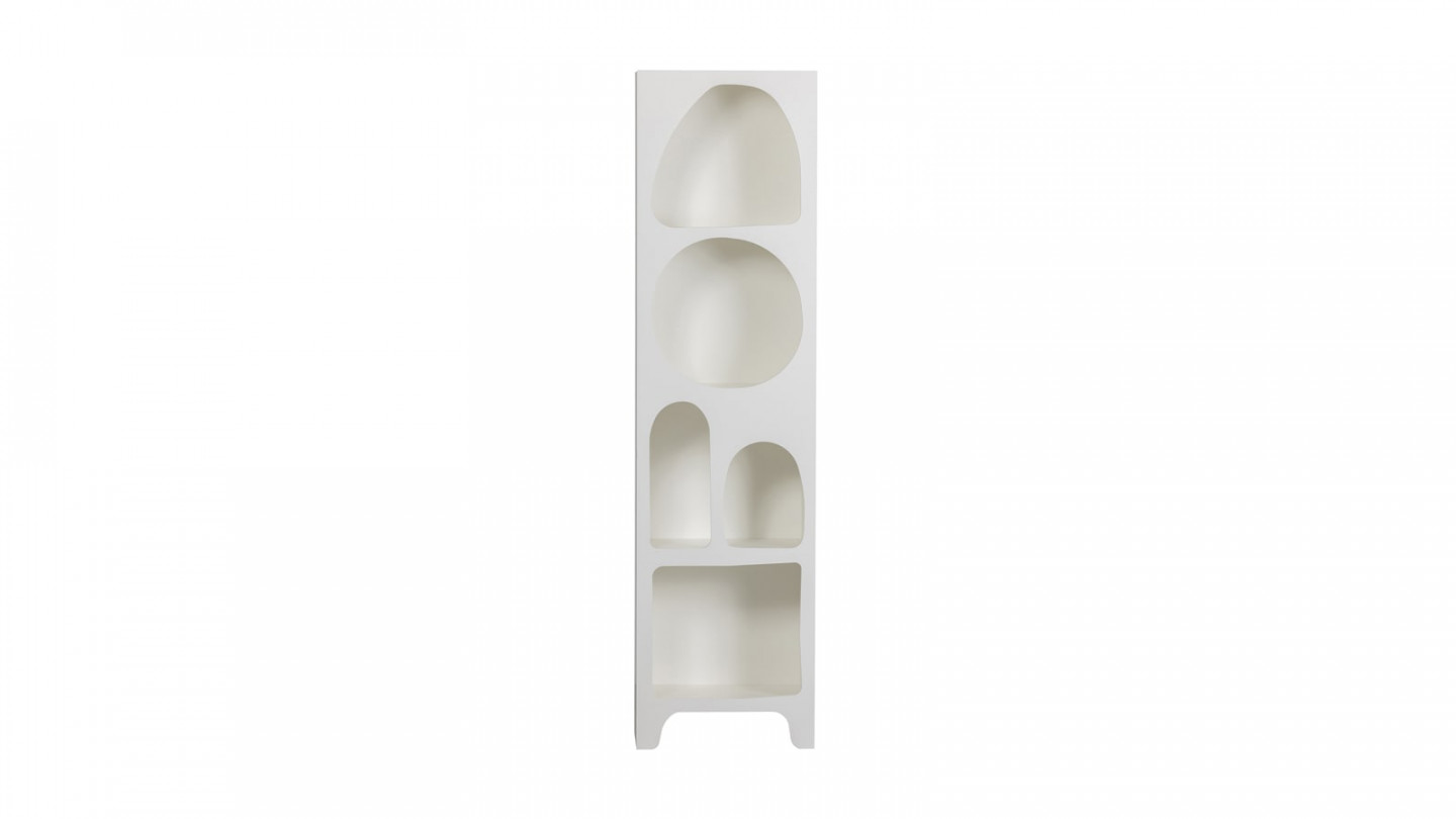 Etagère blanche style wabi-sabi taille Small - Caz - Woood