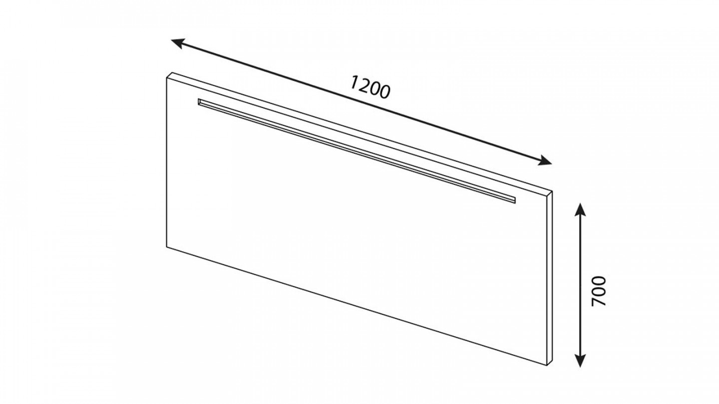 Meuble de salle de bain suspendu 2 vasques à poser 120cm 2 tiroirs façon Béton + miroir + colonne ouverture gauche - Swing