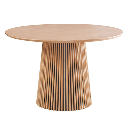 Table à manger ronde en bois 4 personnes - diamètre 120 cm - Ada