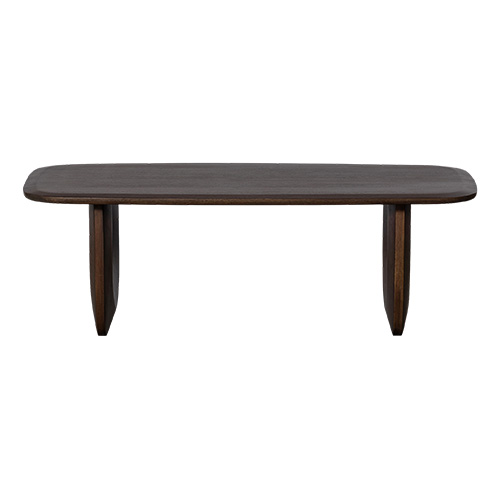Table basse organique en bois de manguier 120 cm - Frequent