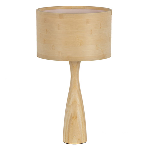 Lampe à poser en bambou - Lunar