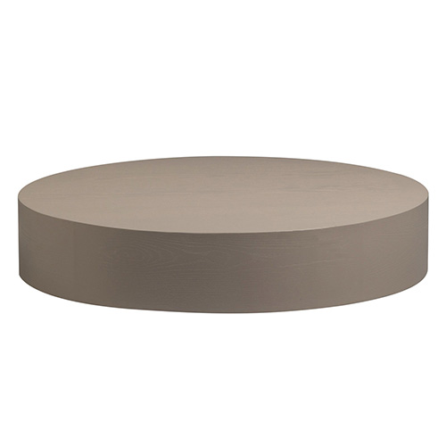 Table basse ronde grège 100cm - Shield