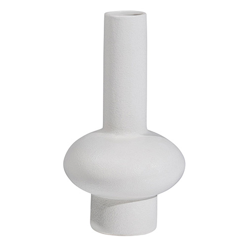 Vase en porcelaine blanc 31 cm - Tank